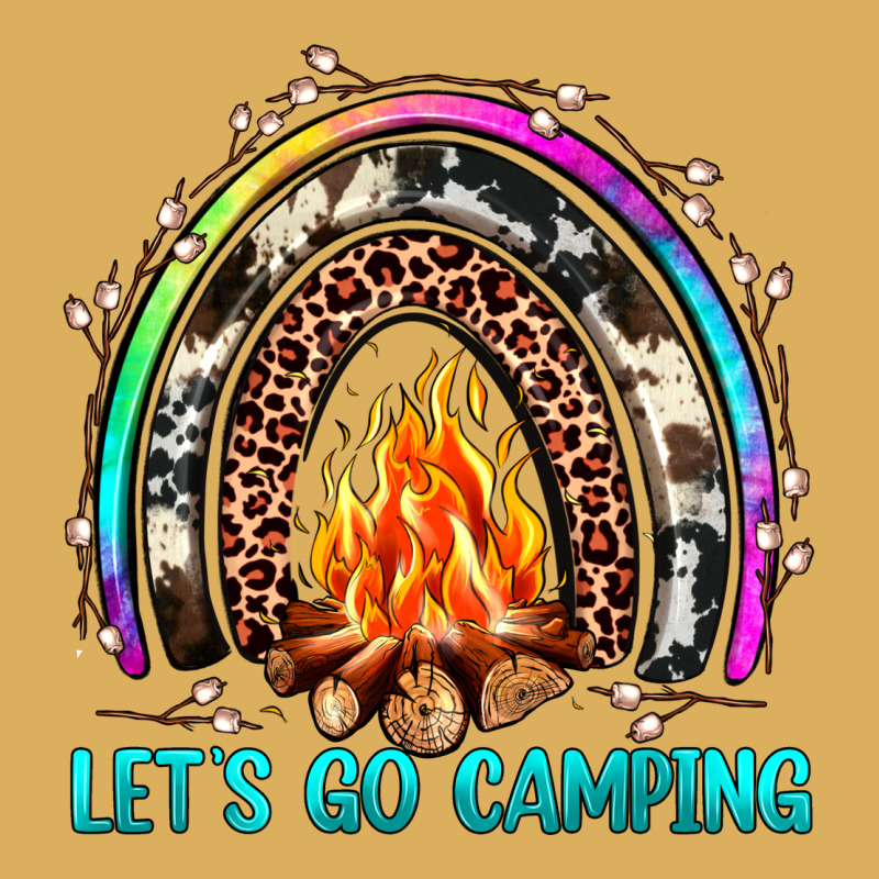 Let's Go Camping Rainbow Premium Hoodie by JahusDesignShop | Teevron