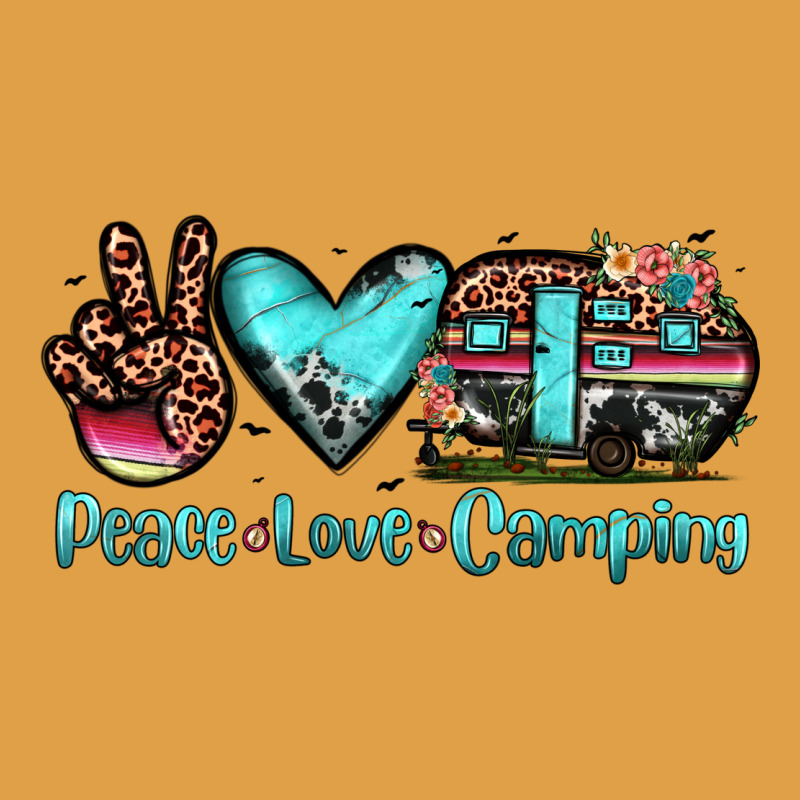 Peace Love Camping Premium Hoodie by JahusDesignShop | Teevron