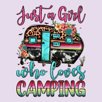 Just A Girl Who Loves Camping Premium Hoodie | Teevron