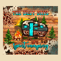 The Best Days Are Spent Camping Premium Hoodie | Teevron