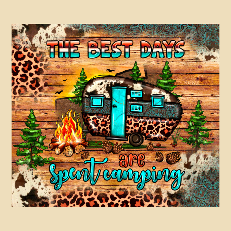 The Best Days Are Spent Camping Premium Hoodie by JahusDesignShop | Teevron