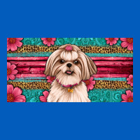 Western Shih Tzu License Plate Design Urban Hoodie | Teevron
