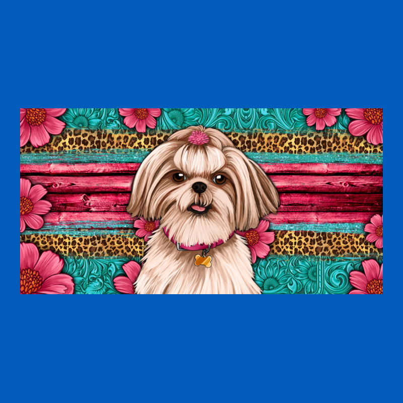 Western Shih Tzu License Plate Design Urban Hoodie by JahusDesignShop | Teevron