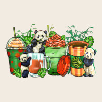 Panda Coffee Cups Premium Sweatshirt | Teevron