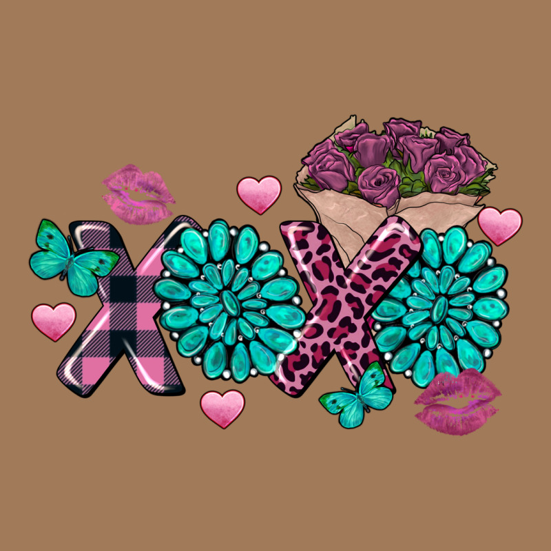 Xoxo Valentine's Day Turquoise Gem Classic Tee by FaDigitalArtStudio | Teevron