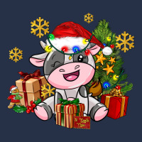 Little Cute Christmas Cow Premium Hoodie | Teevron