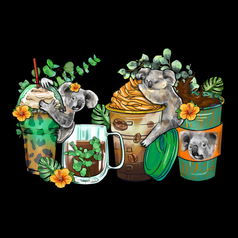 Koala Coffee Cups Premium Sweatshirt by Zillion Design Studio | Teevron