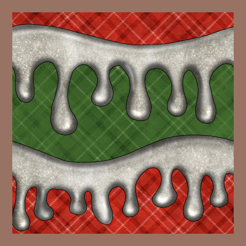 Christmas Plaid And White Glitter Snow Seamless Pattern Premium Hoodie by BundleAndBundleShop | Teevron