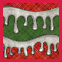 Christmas Plaid And White Glitter Snow Seamless Pattern Premium Hoodie | Teevron