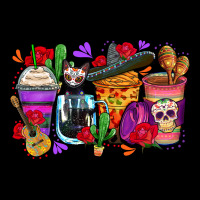 Day Of The Dead Coffee Cups Premium Sweatshirt | Teevron