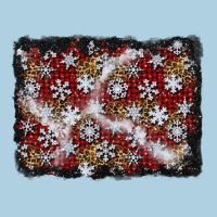 Christmas Snow Crystals Background Premium Hoodie | Teevron