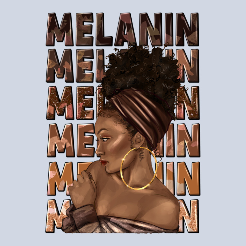 Melanin Melanin Melanin With Afro Girl Premium Sweatshirt by texasbilliewilder | Teevron
