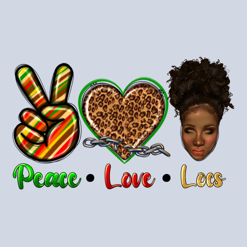 Peace Love Locs Premium Sweatshirt by texasbilliewilder | Teevron