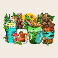 Bear Coffee Cups Premium Sweatshirt | Teevron