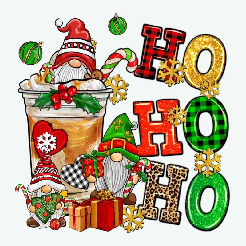 Ho Ho Ho Christmas Latte With Gnomies Premium Hoodie by AdoDesignShop | Teevron