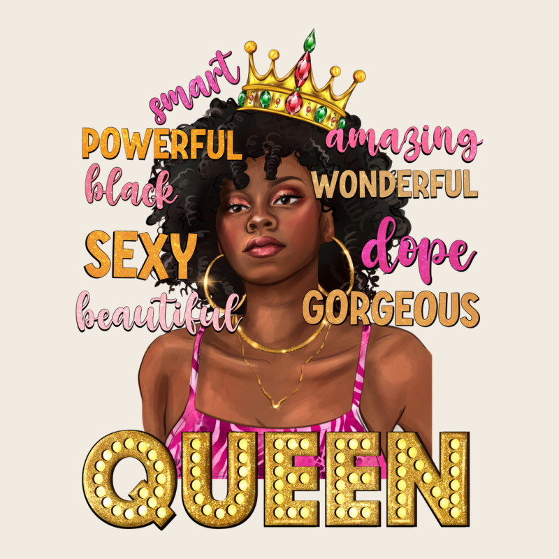 Queen Afro Woman Premium Sweatshirt by texasbilliewilder | Teevron