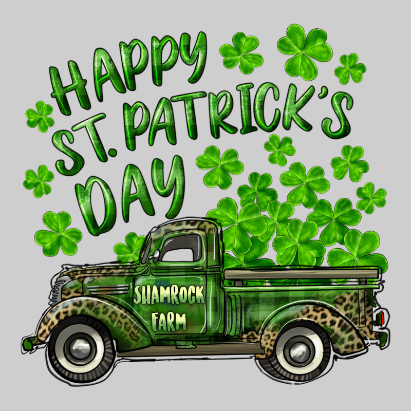Happy St. Patrick's Day Shamrock Farm Truck Premium Sweatshirt by RanaPortraitStore | Teevron