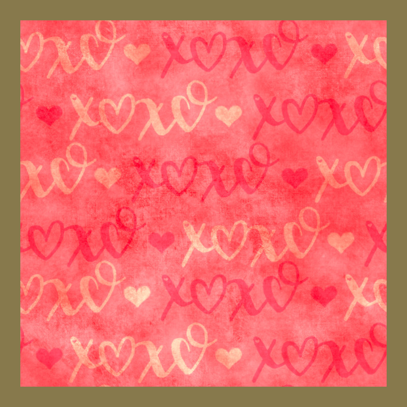 Valentines Day Xoxo Seamless Pattern Premium Hoodie by BundleAndBundleShop | Teevron