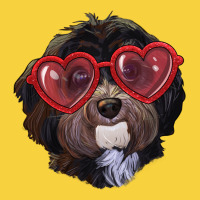 Havanese Dog With Love Glasses Premium Sweatshirt | Teevron
