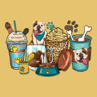 English Bulldog Coffee Cups Premium Sweatshirt | Teevron