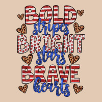 Bold Stripes Bright Stars Brave Hearts Urban Hoodie | Teevron