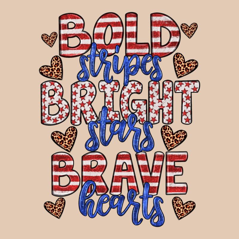 Bold Stripes Bright Stars Brave Hearts Urban Hoodie by JahusDesignShop | Teevron