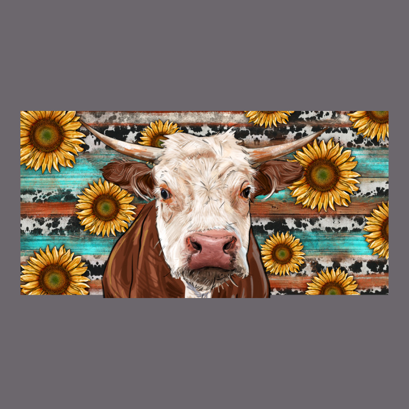 Heifer With Sunflower And Serape Premium Sweatshirt by RanaPortraitStore | Teevron
