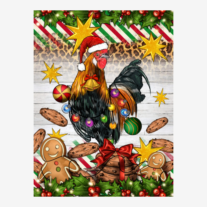 Christmas Rooster Urban Hoodie by Artiststas | Teevron