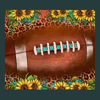 Football Leopard Turquoise Sunflower Premium Hoodie | Teevron
