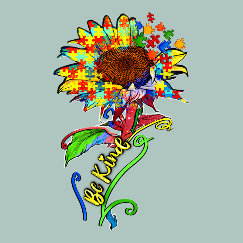 Be Kind Autism Sunflower Premium Sweatshirt by Zillion Design Studio | Teevron