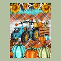 Fall Farm Tractor Air Freshener Urban Hoodie | Teevron
