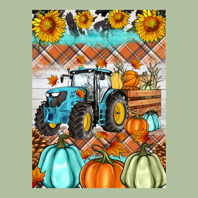 Fall Farm Tractor Air Freshener Urban Hoodie by Artiststas | Teevron