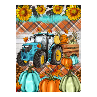 fall farm tractor air freshener | Teevron
