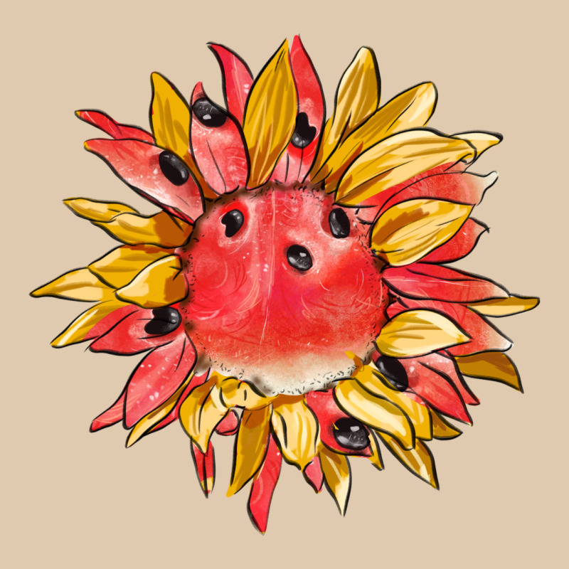 Watermelon Sunflower Classic Tee by BarkalooDesign | Teevron