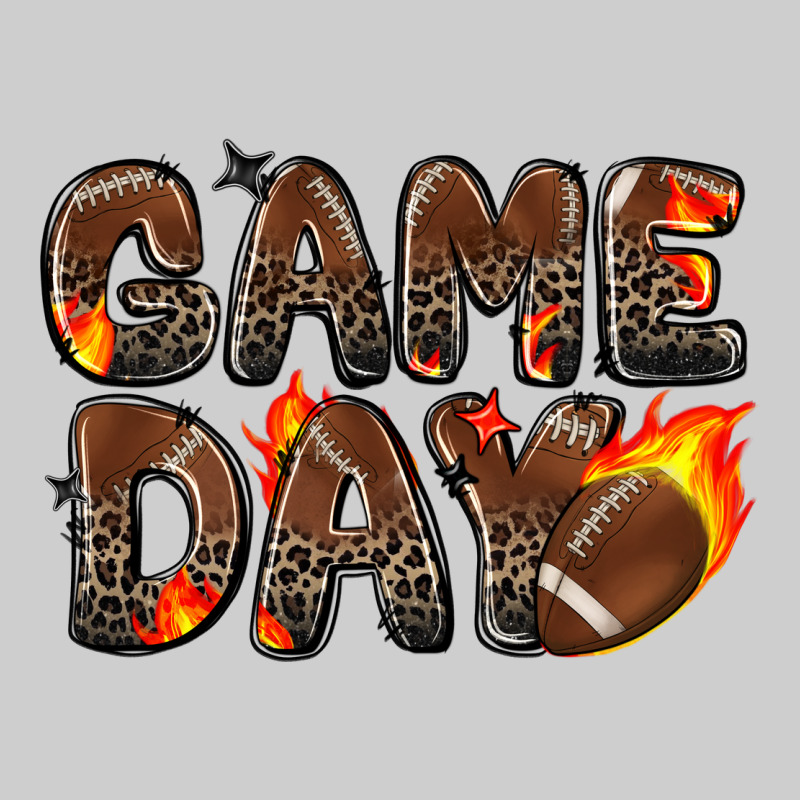 Game Day Football Leopard Premium Sweatshirt by Zillion Design Studio | Teevron
