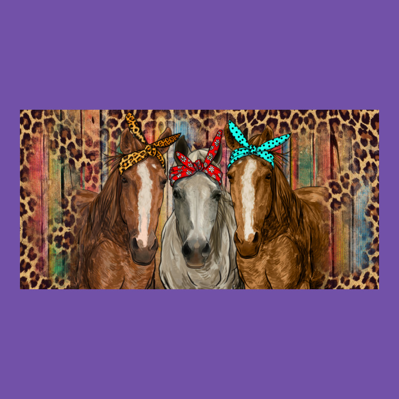 Horses With Serape And Leopard Premium Sweatshirt by RanaPortraitStore | Teevron