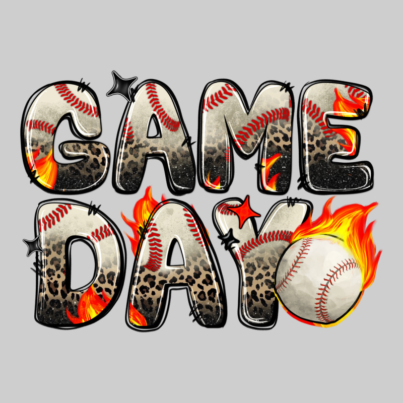 Game Day Baseball Leopard Premium Sweatshirt by Zillion Design Studio | Teevron
