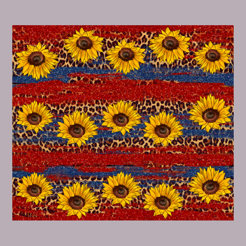 Usa And Sunflower Pattern Vintage Tee by Artiststas | Teevron