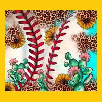 Baseball Leopard Turquoise Cactus Sunflower Premium Hoodie | Teevron