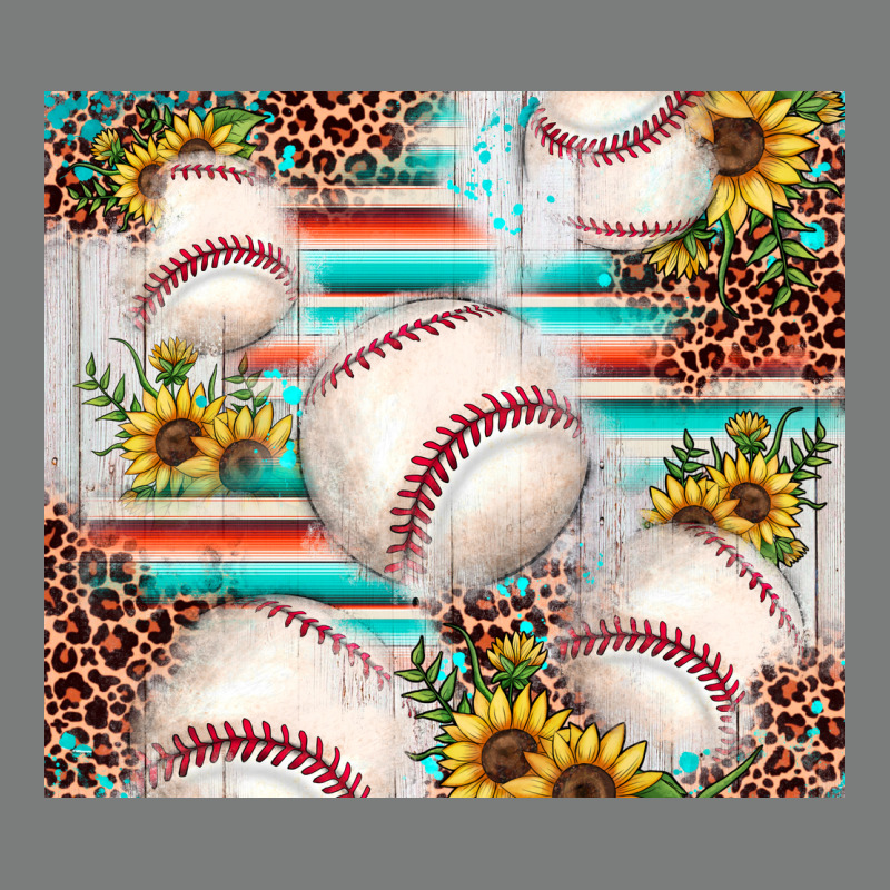 Baseball Leopard Sunflower Premium Hoodie by JahusDesignShop | Teevron
