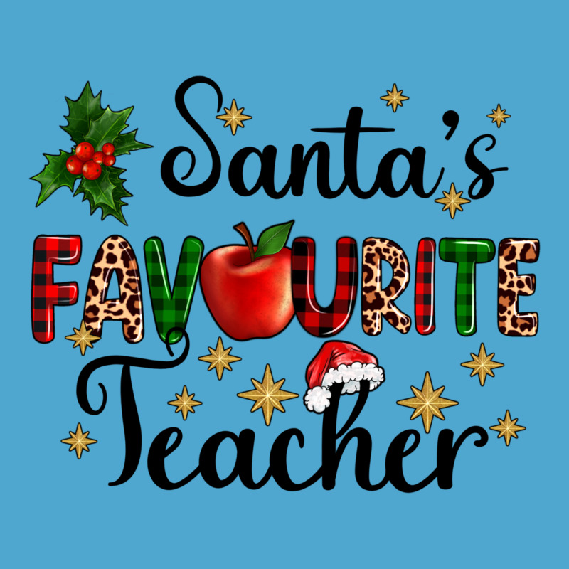 Santas Favourite Teacher Premium Hoodie by AdoDesignShop | Teevron