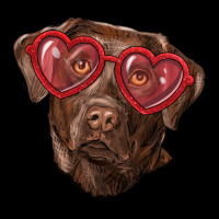 Labrador Retriever With Love Glass Premium Sweatshirt | Teevron