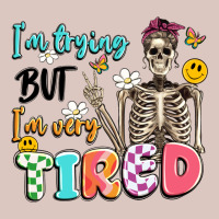 Im Trying But Im Very Tired Premium Hoodie | Teevron
