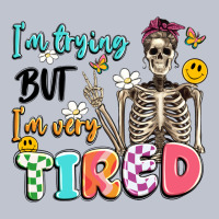 Im Trying But Im Very Tired Premium Hoodie | Teevron