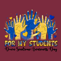 For My Students Down Sendrome Awareness Day Premium Hoodie | Teevron