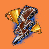 Football Lightning Bolt Premium Sweatshirt | Teevron