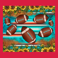 Football Turquoise Sunflower Premium Hoodie | Teevron