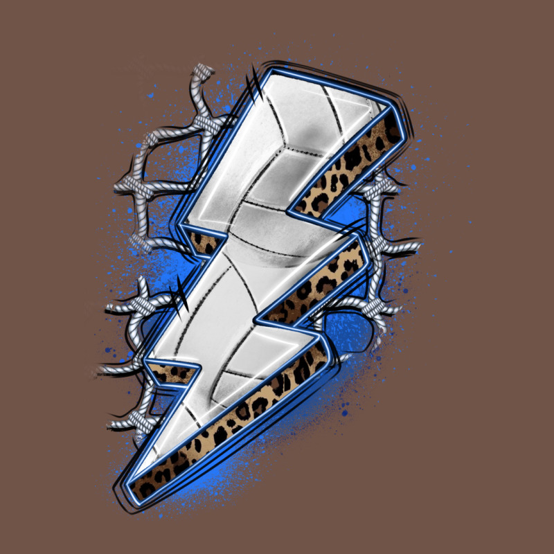 Volleyball Lightning Bolt Premium Sweatshirt by Zillion Design Studio | Teevron