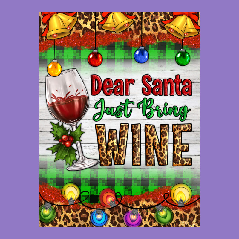 Christmas Dear Santa Just Bring Wine Urban Hoodie by Artiststas | Teevron