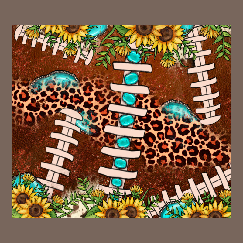 Football Leopard Gemstone Sunflower Premium Hoodie by JahusDesignShop | Teevron